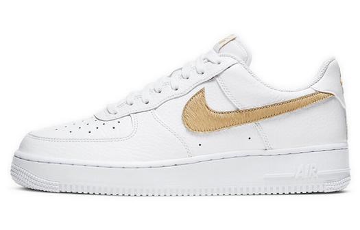 Кроссовки Nike Air Force 1 Low, белый/золотистый