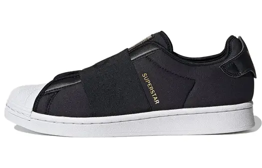 Кроссовки Superstar Adidas Originals Slip-On 'Black White'