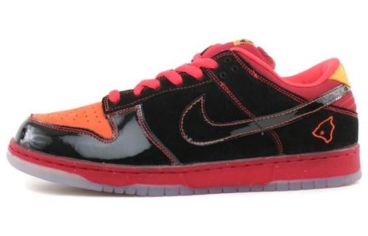 Кроссовки Nike Sb Dunk Low Hawaii, черный/оранжевый