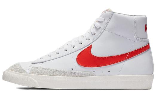 Кроссовки Nike Blazer Mid 77 Vintage, белый/красный