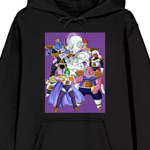 Мужская толстовка с капюшоном Dragon Ball Z Ginyu Force Licensed Character