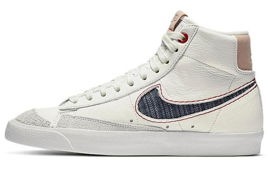 Кроссовки Nike Blazer Mid 77 Denham, кремовый/темно-синий