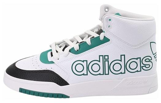 Кроссовки Drop Step Adidas Originals High 'White Hazy Green'