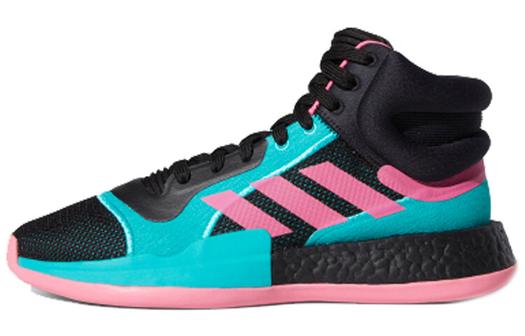 Кроссовки adidas Marquee Boost 'Black Shock Pink Aqua'