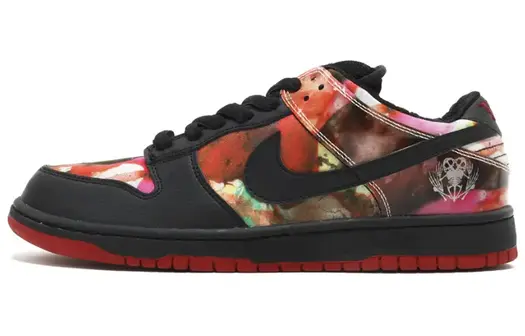 Кроссовки Nike SB Dunk Low Pushead 1, черный/красный