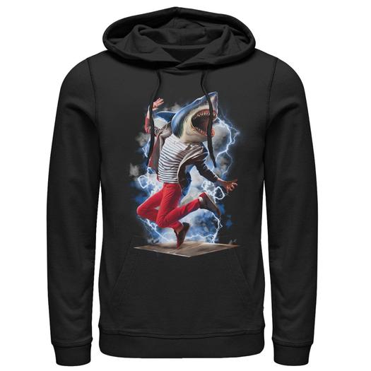 Мужская толстовка с капюшоном для брейкдансера Electric Shark Licensed Character