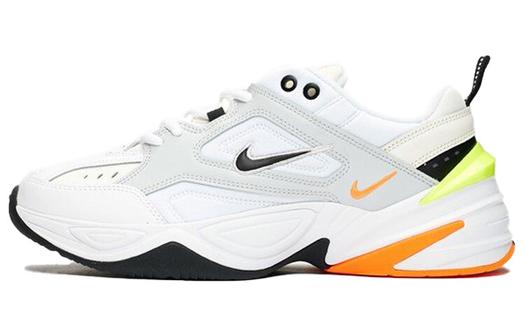 Кроссовки Nike M2K Tekno, белый/оранжевый/желтый
