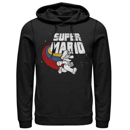 Мужской пуловер с капюшоном Super Mario Bros. Licensed Character