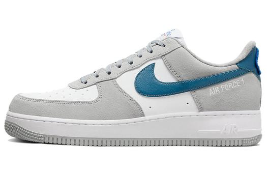 Кроссовки Nike Air Force 1 '07 LV8, серый/синий