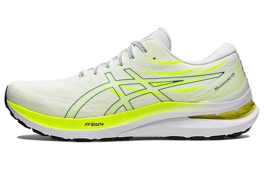 ASICS Gel-Kayano 29 White Velvet Pine Safety Желтый