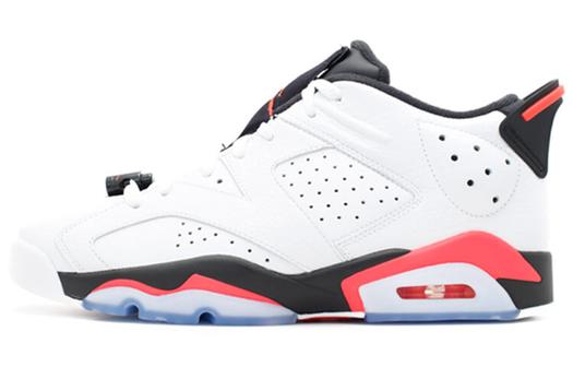 Кроссовки Jordan Air Jordan 6 Vintage Basketball Unisex, белый/черный/розовый
