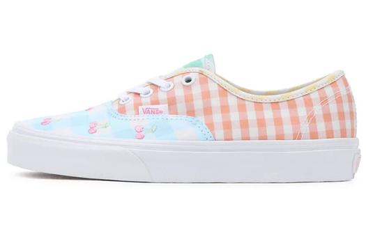 Кроссовки Vans Authentic Gingham Block 'Blue Pink Yellow'