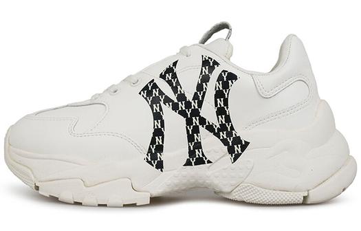 Кроссовки MLB Big Ball Chunky "New York Yankees" White Black