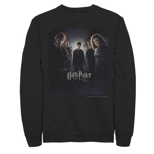 Мужской флисовый пуловер с графическим рисунком и плакатом Order Of The Phoenix Group Shot Harry Potter