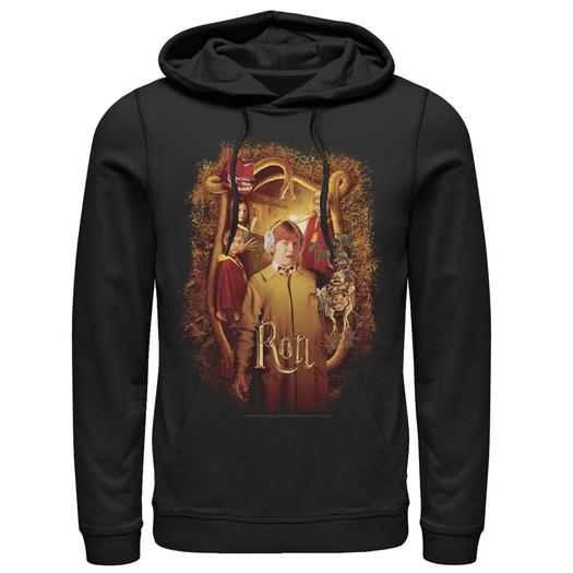 Мужской пуловер с капюшоном и тайной комнатой Ron Portrait с рисунком Harry Potter