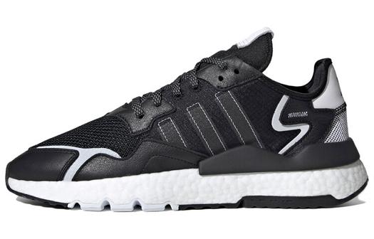 Кроссовки Adidas Nite Jogger 'Black White'
