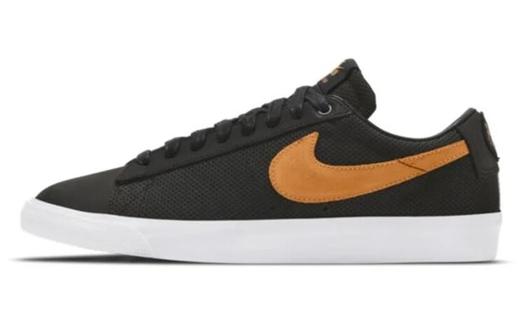 Кроссовки Nike Sb Zoom Blazer Low Gt, черный/оранжевый
