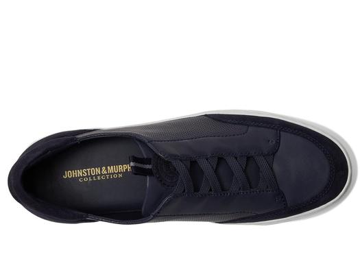 Кроссовки Johnston & Murphy Collection Anson Stretch Lace To Toe, темно-синий
