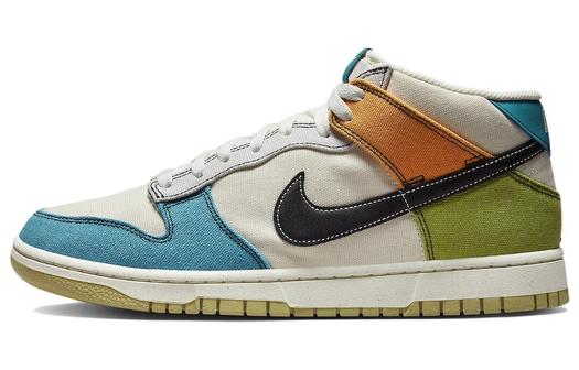 Кроссовки Nike Dunk Mid Pale Ivory, разноцветный