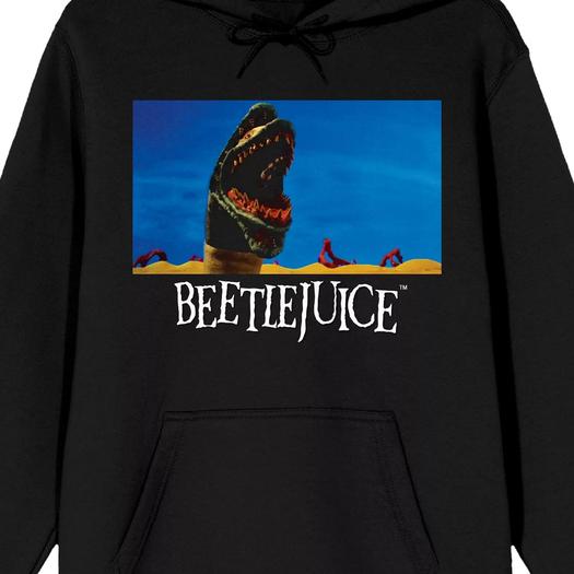 Мужская толстовка с капюшоном Beetlejuice Sandworm Licensed Character