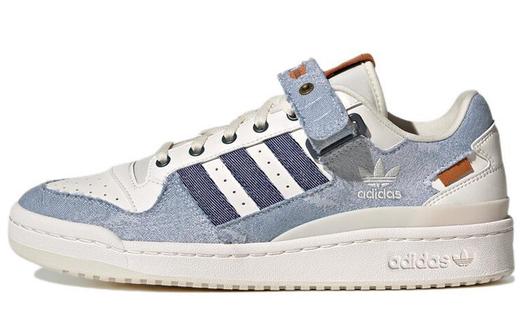 Adidas Originals Forum Low Blue Cloud Белый