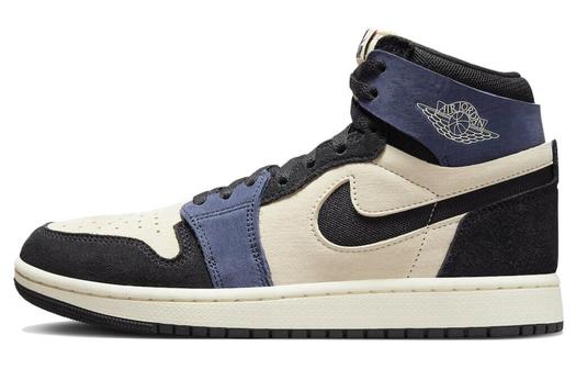 Кроссовки Jordan 1 High Zoom Air CMFT 2 из муслина черненого синего цвета
