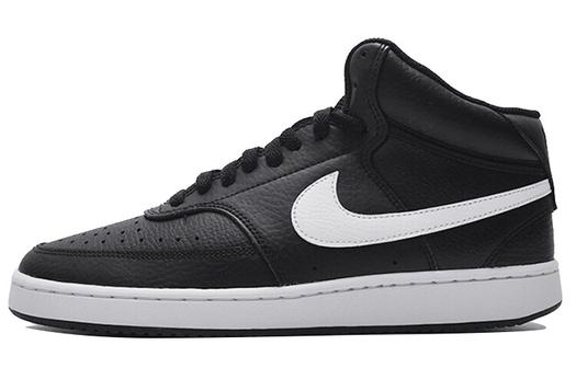 Кроссовки Nike Court Vision Mid, черный/белый