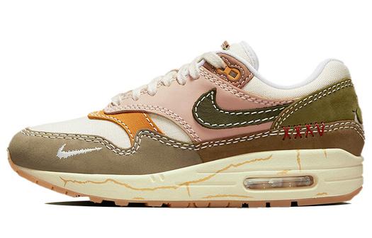 Кроссовки Nike Air Max 1 Premium, коричневый/розовый