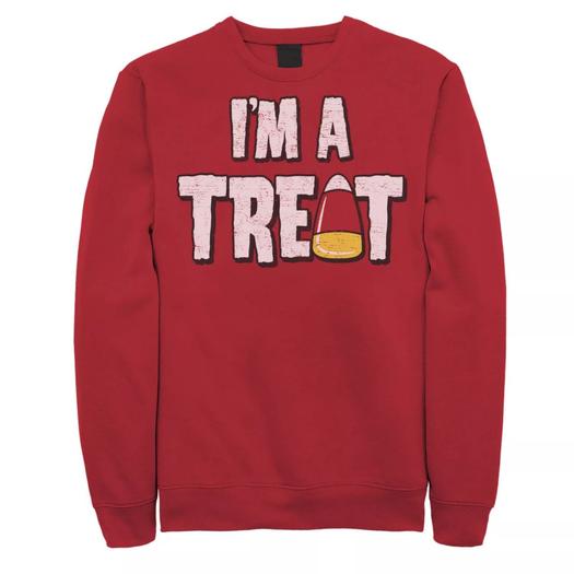 Мужская толстовка Candy Corn I'm A Treat на Хэллоуин Licensed Character