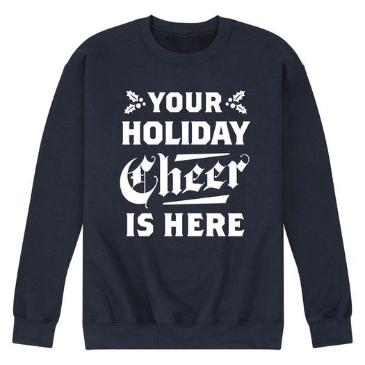 Мужской свитшот You'r Holiday Cheer Is Here Licensed Character