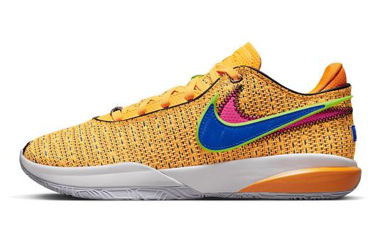 Кроссовки Nike LeBron 20, оранжевый/синий