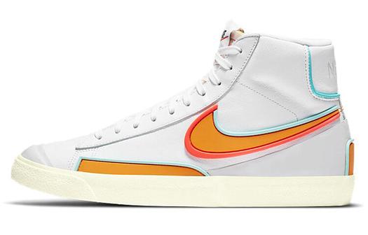Кроссовки Nike Blazer Mid Infinite, белый/оранжевый