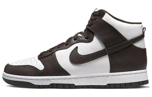 Кроссовки Nike Dunk High Palomino, белый/темно-коричневый