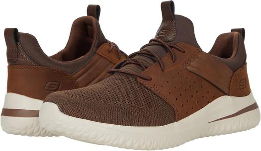 Кроссовки Delson 3.0 - Cicada SKECHERS, цвет Dark Brown