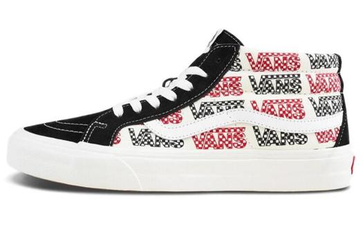 Кроссовки Vans SK8-Mid Reissue Black And White