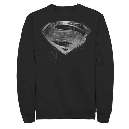 Мужской свитшот с монохромным логотипом DC Comics Superman