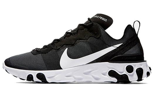 Кроссовки Nike React Element 55, черный/белый