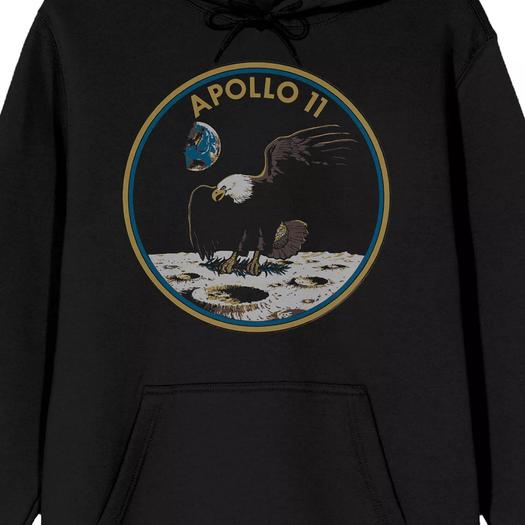 Мужская толстовка с рисунком NASA Apollo 11 Eagle Licensed Character