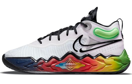 Кроссовки Nike Air Zoom GT Run, белый/зеленый/красный