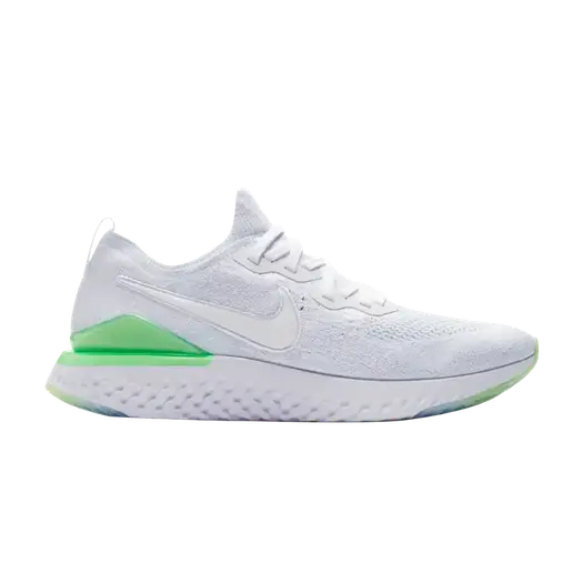Кроссовки Nike Epic React Flyknit 2 'Lime Blast', белый
