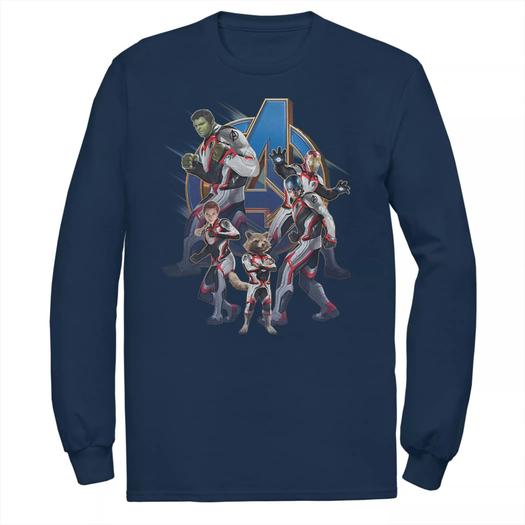 Мужской свитшот с костюмами для эндшпиля Marvel Avengers Licensed Character