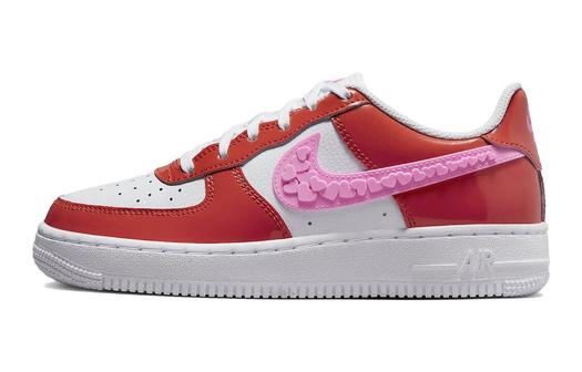 Кроссовки Nike Air Force 1 Low, белый/красный
