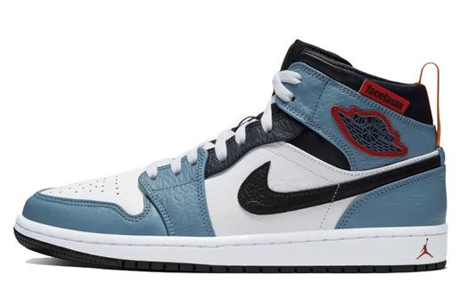 Кроссовки Facetasm X Jordan 1 Mid Fearless