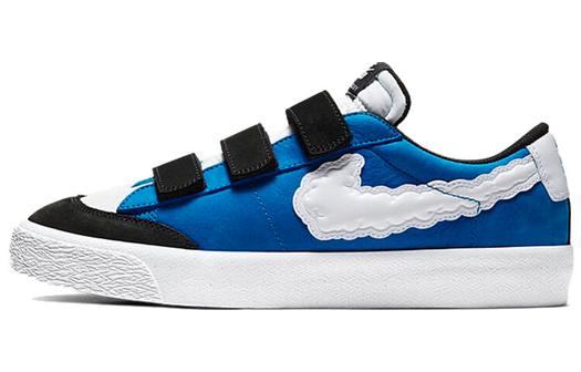 Кроссовки Nike Sb Zoom Blazer Ac Kevin And Hell, синий/белый
