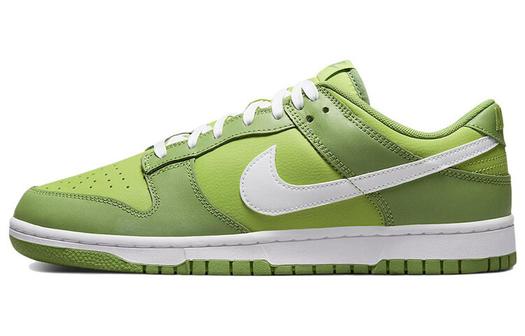 Кроссовки Nike Dunk Low Retro, зеленый/белый