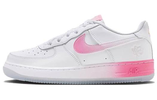 Кроссовки Nike Air Force 1 Low LV8, белый/розовый