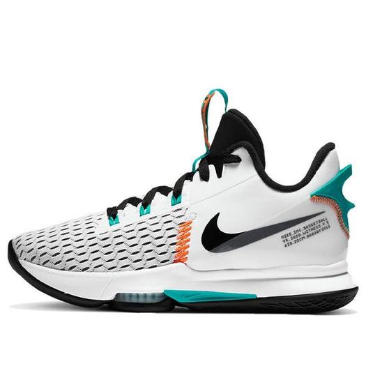Кроссовки Nike LeBron Witness 5 EP 'Clear Jade', белый