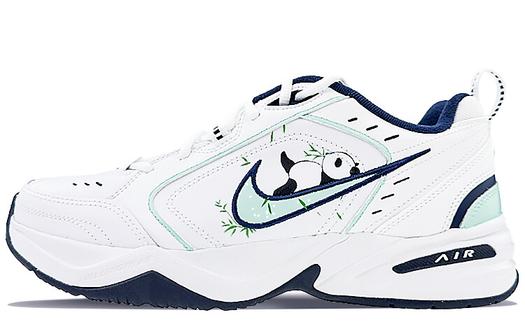 Кастомизированные кроссовки Nike Air Monarch 4 Running Shoes Unisex, белый
