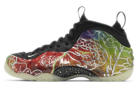 Винтажные баскетбольные кроссовки Nike Foamposite One унисекс