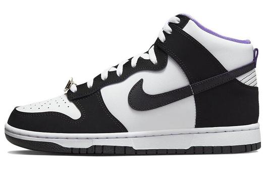 Кроссовки Nike Dunk High SE, белый/черный